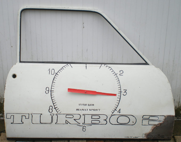 Horloge renault 5 turbo