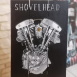 peinture moteur Harley Davidson Shovelhead